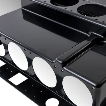 Kunststoffteil, hergestellt im Vakuum-Tiefziehverfahren