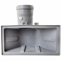 Thermogeformte beständige Auffangwanne für Kondensate