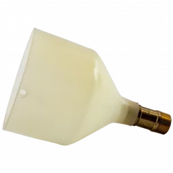 Trichter aus säurebeständigem PP